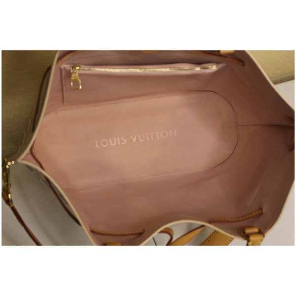 Interior Lv Girolata Damier Azur Shoulder Bag White