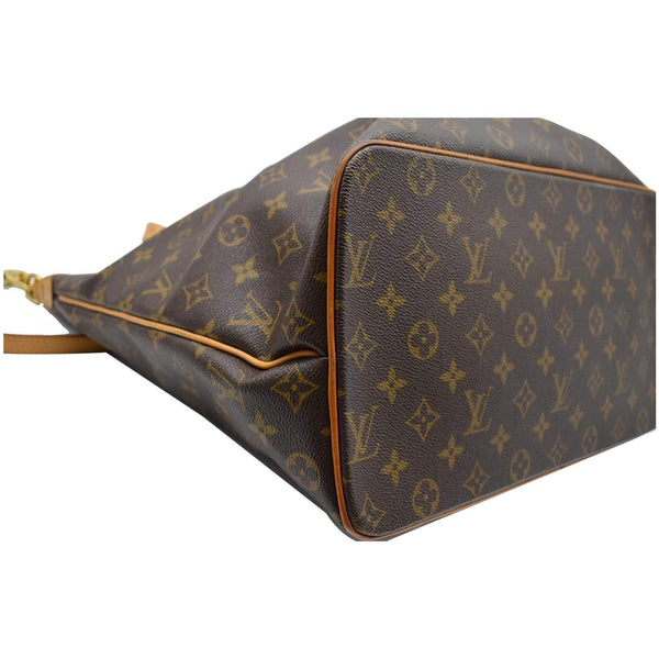 LOUIS VUITTON Palermo GM Monogram Canvas Tote Shoulder Bag Brown