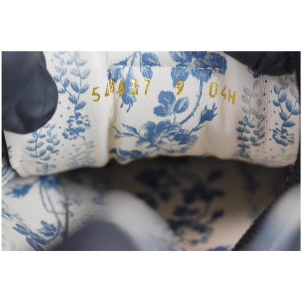 Gucci Rhyton LA Angels Leather Sneakers Black 548637 US 9