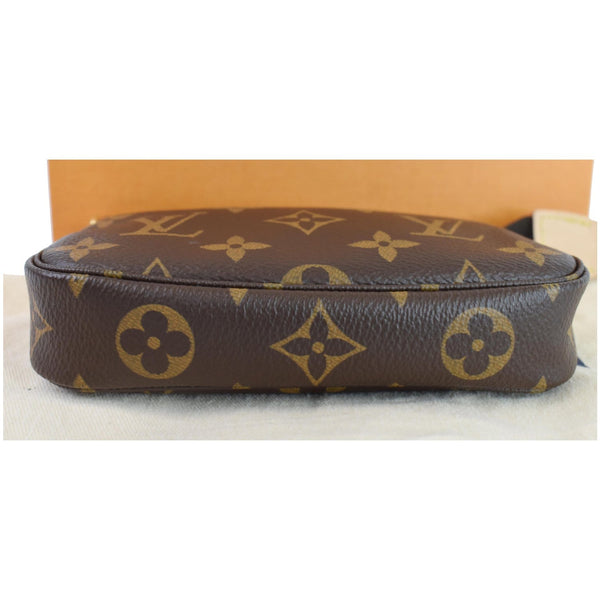 Louis Vuitton Mini Pochette Monogram Canvas Pouch - backside