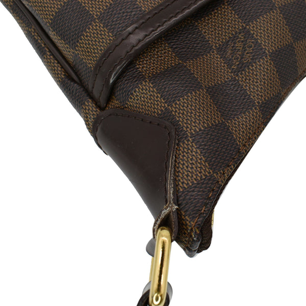 LOUIS VUITTON Bloomsbury PM Damier Ebene Crossbody Bag Brown