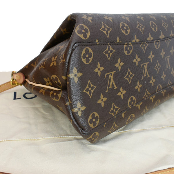 LOUIS VUITTON Rivoli MM Monogram Canvas 2WAY Shoulder Bag Brown
