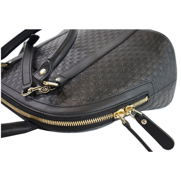 Louis Vuitton Dome Leather Medium Shoulder Bag round zip