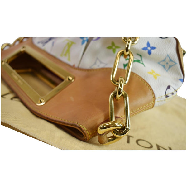 Louis Vuitton Judy MM Metal Chain Satchel Bag