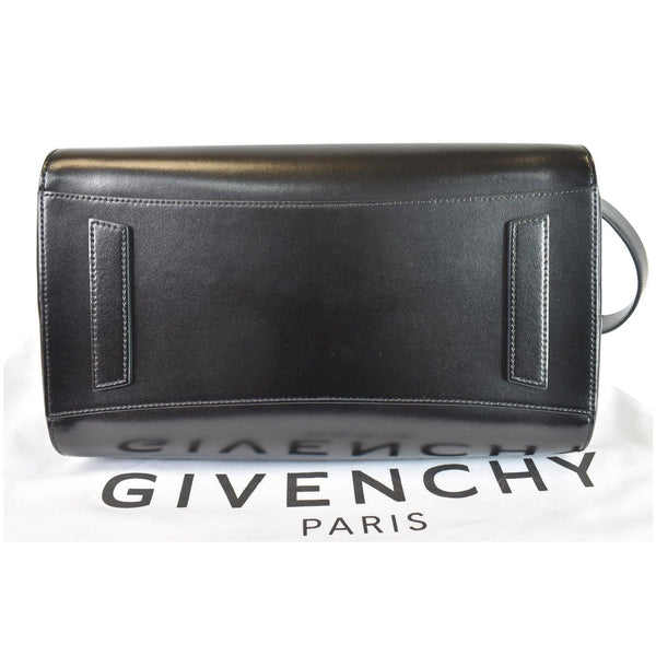 GIVENCHY Antigona Medium Leather Shoulder Bag Black