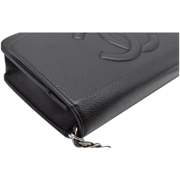 CHANEL Timeless CC WOC Caviar Leather Crossbody Bag Black