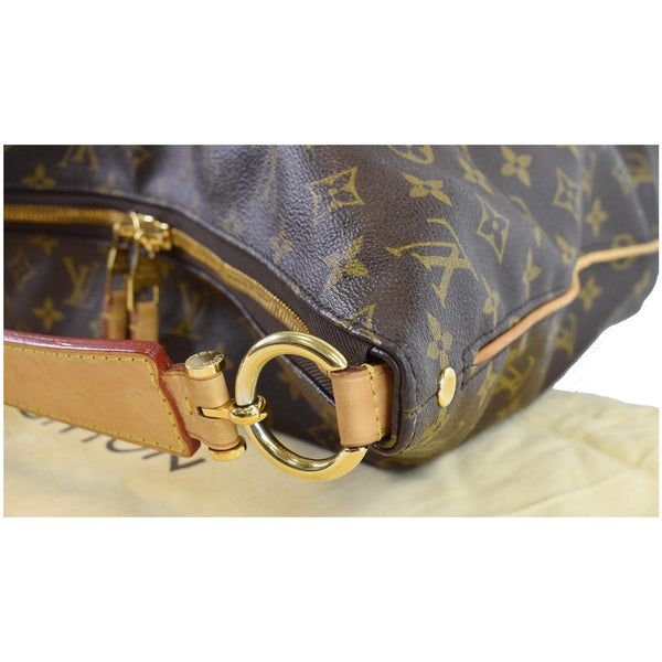 LOUIS VUITTON Sully MM Monogram Canvas Shoulder Bag Brown