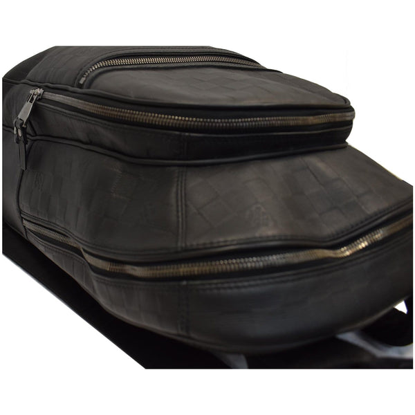 LOUIS VUITTON Michael Damier Infini Leather Backpack Bag Black