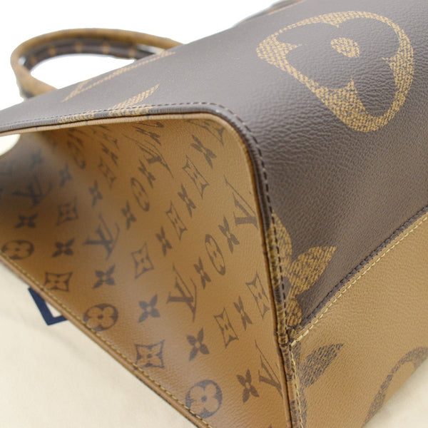 LOUIS VUITTON Onthego GM Giant Monogram Canvas Tote Shoulder Bag Brown - Hot Deals