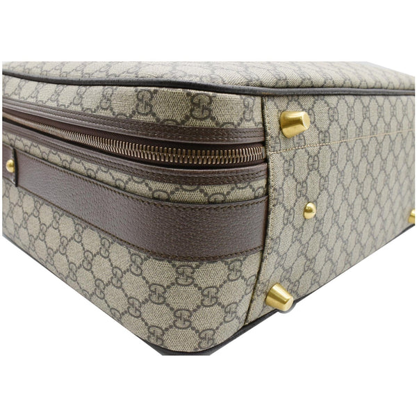 Gucci Web GG Supreme Suitcase Travel Bag - Dallas Handbags
