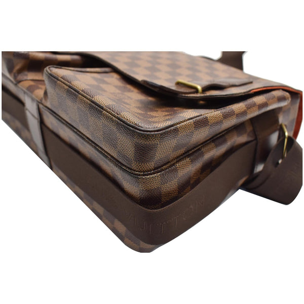 LOUIS VUITTON Broadway Damier Ebene Messenger Bag Brown