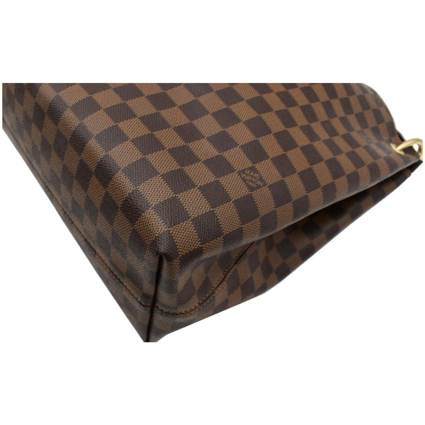 LOUIS VUITTON Graceful MM Damier Ebene Shoulder Bag Brown
