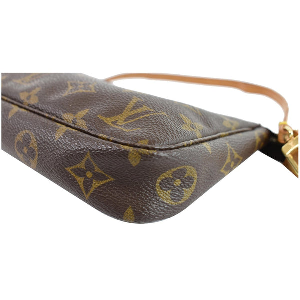 LOUIS VUITTON Pochette Accessoires Monogram Canvas Pouch Bag Brown