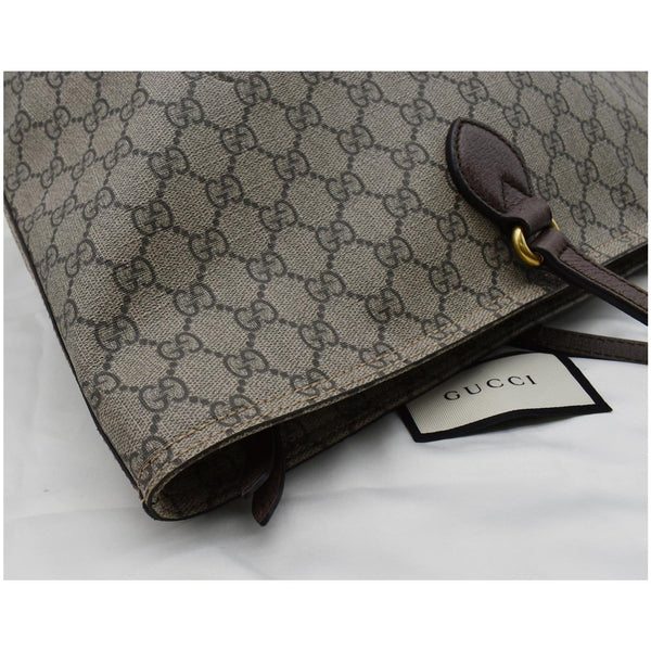 GUCCI Ophidia Large GG Supreme Coated Canvas Tote Bag Beige 547974