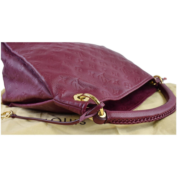 LOUIS VUITTON Artsy MM Empreinte Leather Shoulder Bag Mulberry