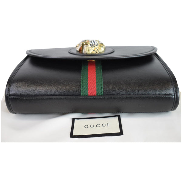 Gucci Rajah Small Web Shoulder Bag Black