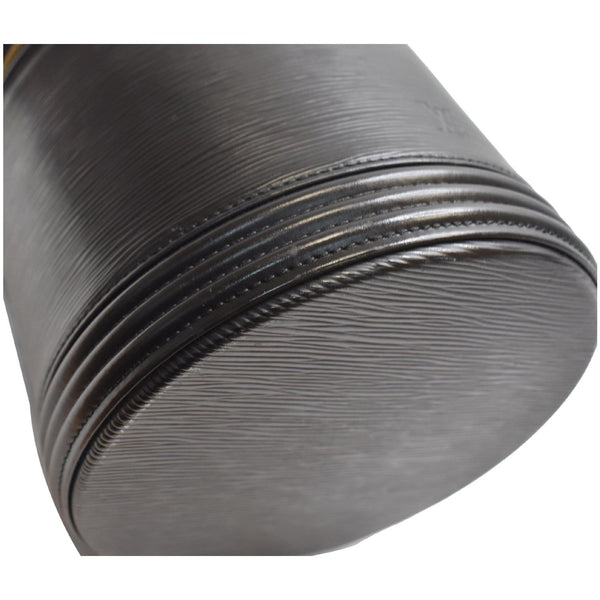 LOUIS VUITTON Cannes Epi Leather Vanity Bag Black