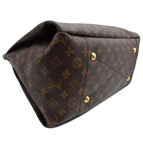 LOUIS VUITTON Artsy MM Monogram Canvas Hobo Bag Brown