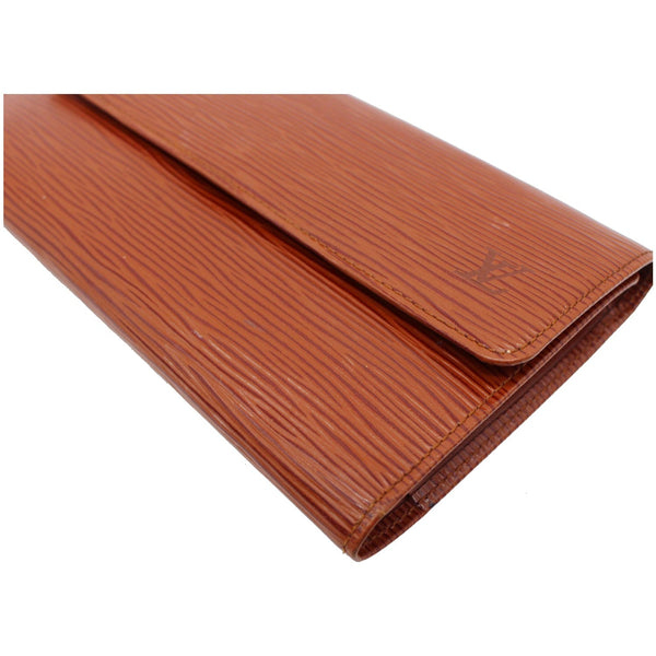 Used Louis Vuitton Continental Flap Epi Leather Wallet