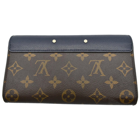 Louis Vuitton Pallas Monogram Canvas Pallas Wallet - Brown