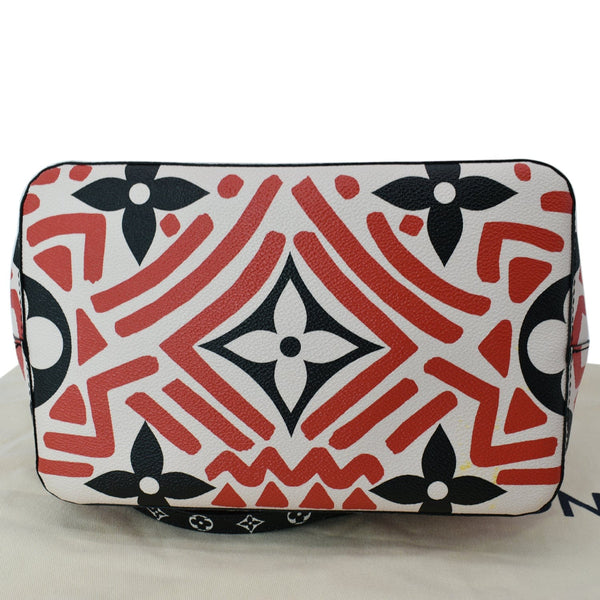 LOUIS VUITTON Crafty NeoNoe MM Monogram Canvas Shoulder Bag Red