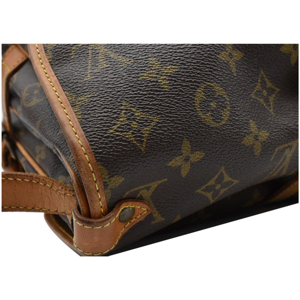 LOUIS VUITTON Saumur 30 Monogram Canvas Shoulder Bag Brown