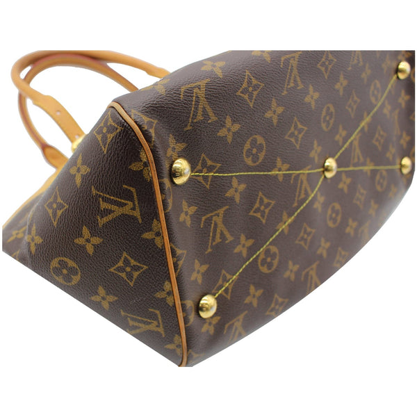 LOUIS VUITTON Tivoli GM Monogram Canvas Shoulder Bag Brown