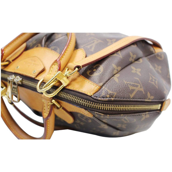 side zip lv Segur Monogram Canvas Shoulder Bag