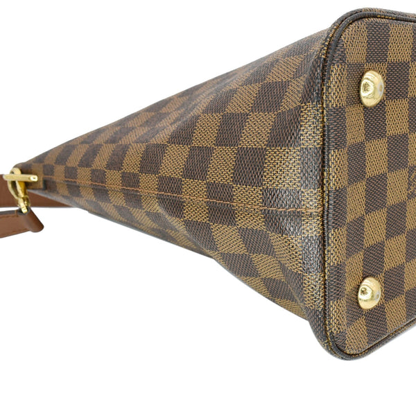 LOUIS VUITTON Belmont Damier Ebene Shoulder Bag Brown