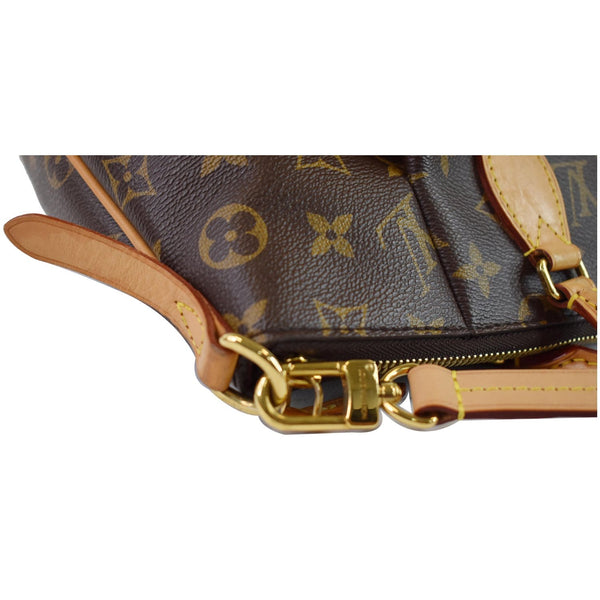 LOUIS VUITTON Turenne MM Monogram Canvas 2 Way Shoulder Bag Brown