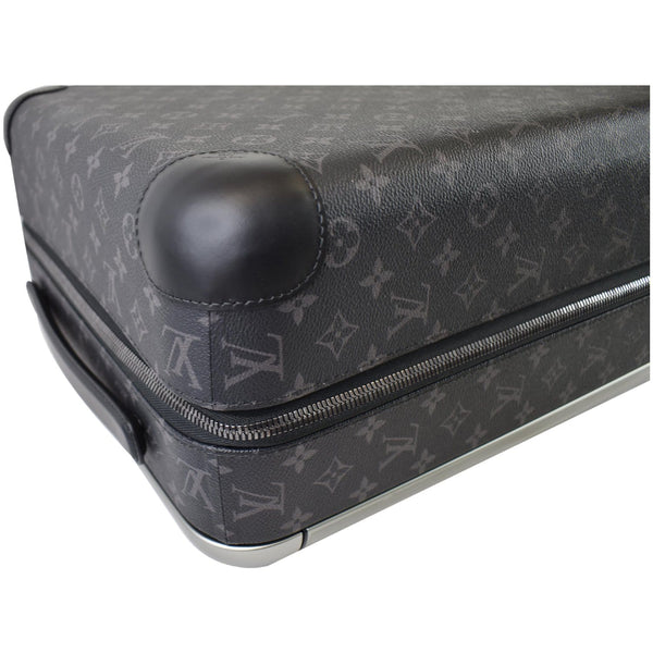 LOUIS VUITTON Horizon 55 Monogram Eclipse Canvas Rolling Suitcase Black