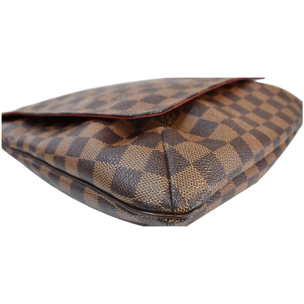LOUIS VUITTON Musette Salsa GM Damier Ebene Crossbody Bag Brown