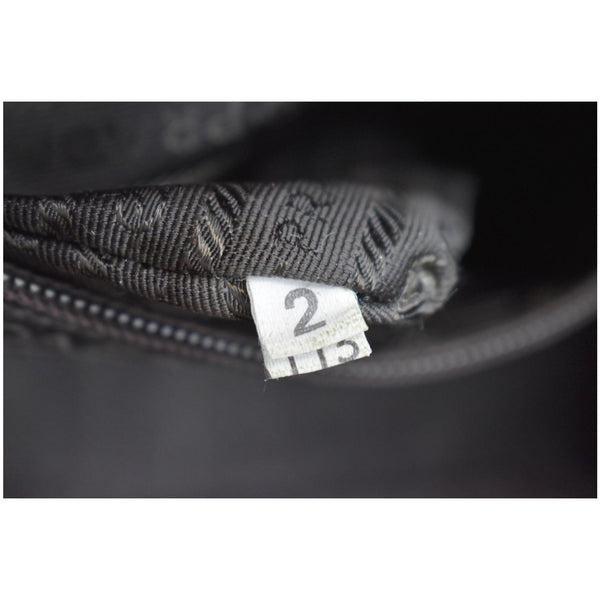 PRADA Leather Top Handle Bag White