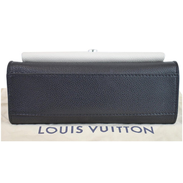 LOUIS VUITTON MyLockme BB Python Leather Crossbody Bag Black