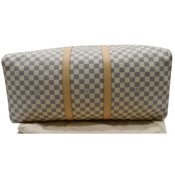 Louis Vuitton Keepall 55 Bandouliere Damier Azur Travel Bag