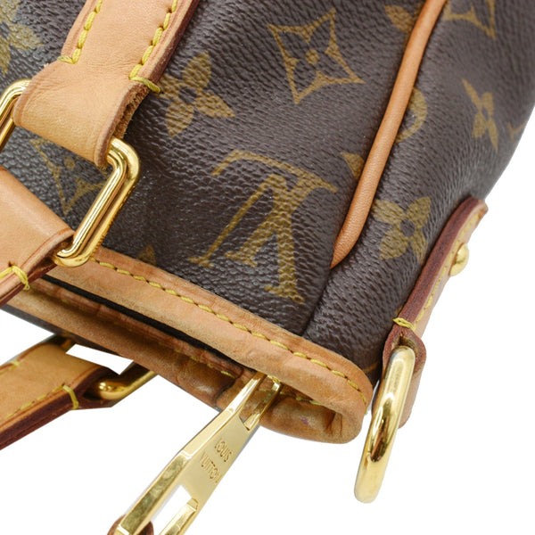 LOUIS VUITTON Estrela MM Monogram Canvas Shoulder Bag Brown