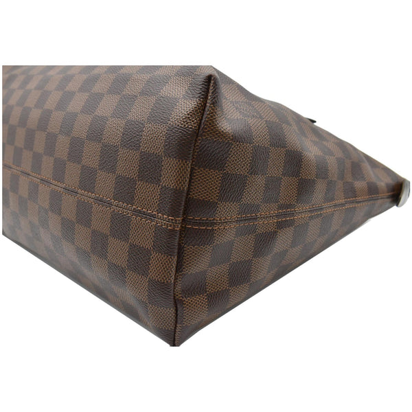 LOUIS VUITTON Iena MM Damier Ebene Shoulder Bag Brown