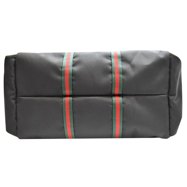 Gucci Techno Canvas Duffle Travel Bag - Bottom preview | Shop at DDH