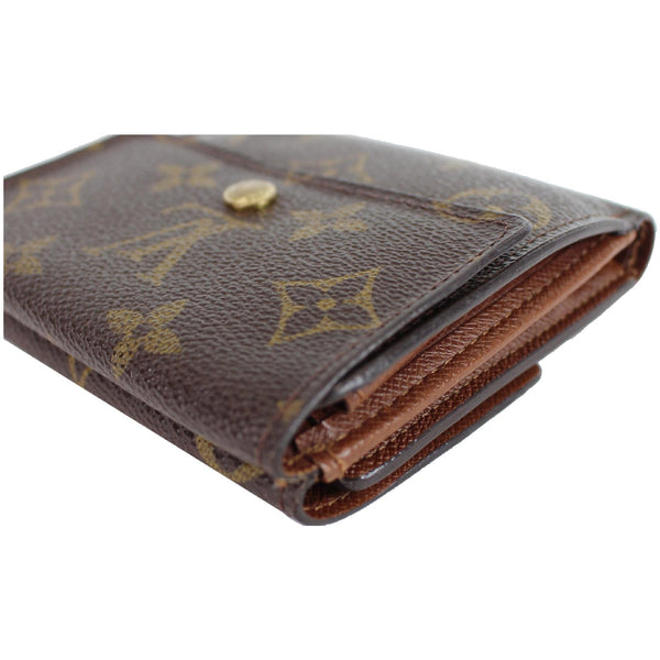 Louis Vuitton Monogram Canvas Elise Bifold Wallet folded