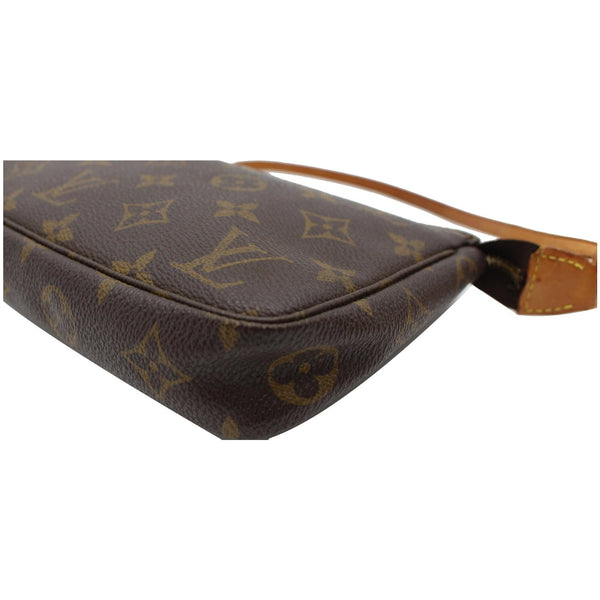 LOUIS VUITTON Pochette Accessoires Monogram Canvas Pouch Brown