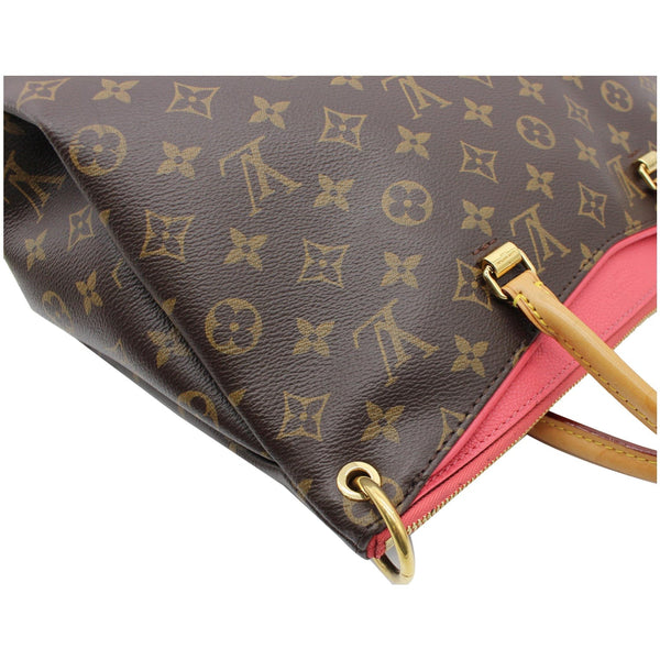 LOUIS VUITTON Pallas Monogram Canvas 2Way Shoulder Bag Pink