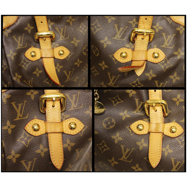 Louis Vuitton Palermo GM Monogram Canvas Front View