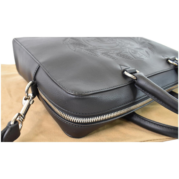 BURBERRY Ainsworth Leather Briefcase Bag Black
