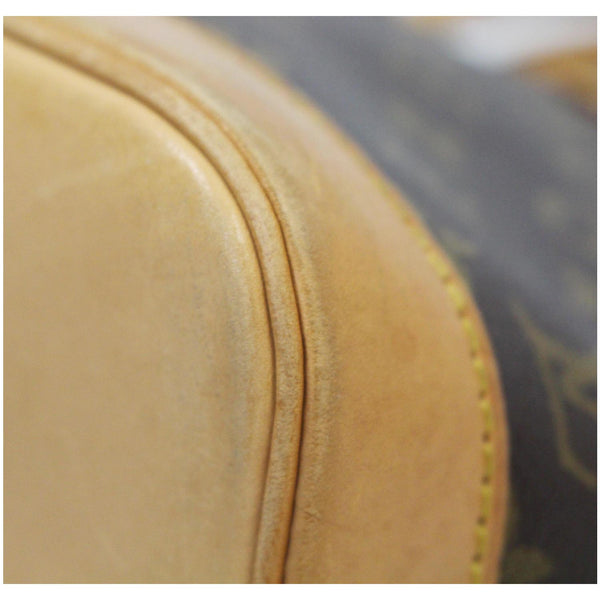 Louis Vuitton Alma Monogram Canvas Satchel Bag Brown - preowned