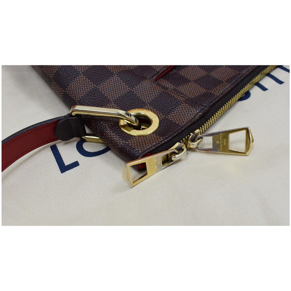 Louis Vuitton South Bank Besace Damier Ebene Crossbody Bag - Zip Bag