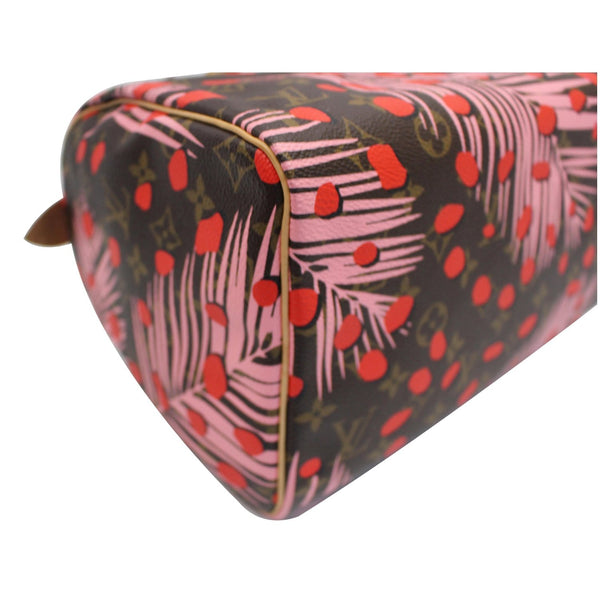 Louis Vuitton Speedy 30 Jungle Dots Palm Springs Bag back view