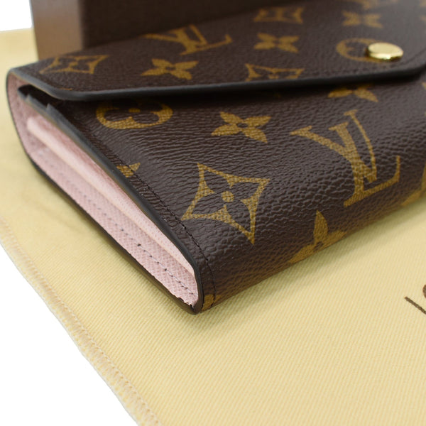 Louis Vuitton Sarah Monogram Canvas Wallet Brown - DDH