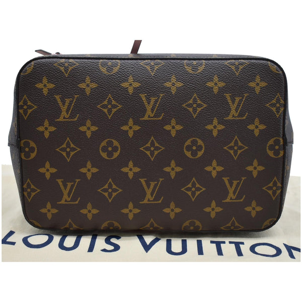 LOUIS VUITTON Neonoe MM Damier Ebene Crossbody Bag Rose