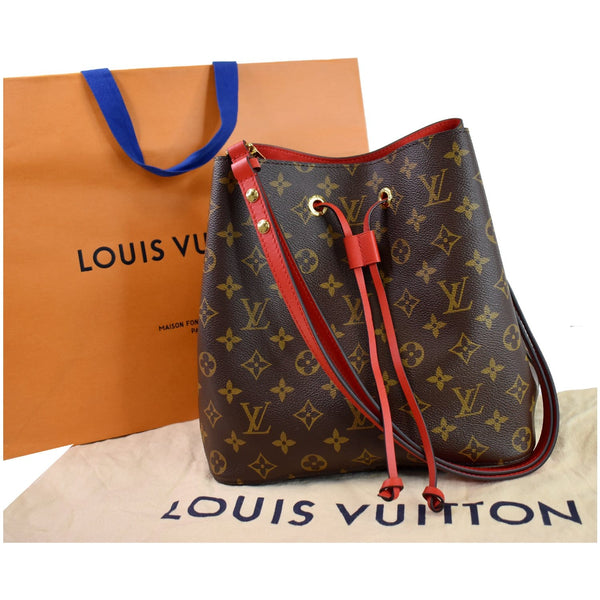 LV Neonoe Monogram Canvas Shoulder Bag