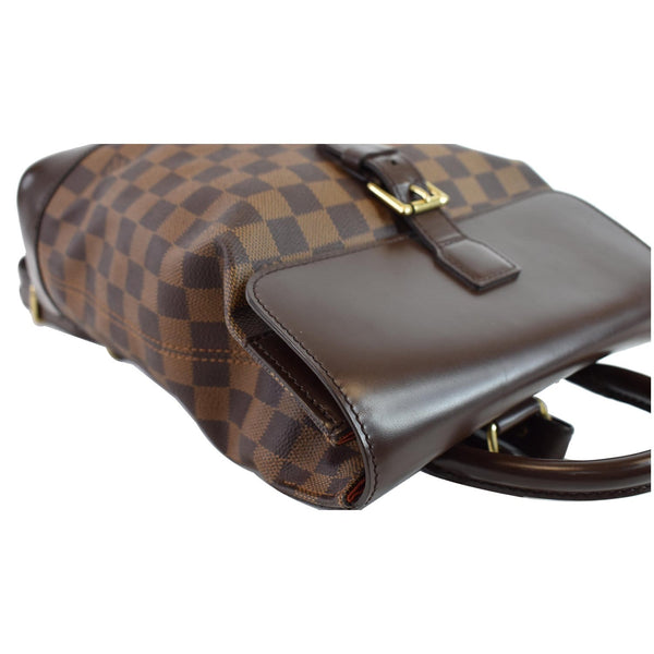 LOUIS VUITTON Soho Damier Ebene Backpack Bag Brown